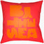 Surya Rain RG-076 Coral 20"L x 20"W Fabric