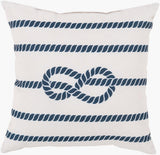 Surya Rain RG-078 Blush;Navy 26"L x 26"W Fabric