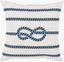 Surya Rain RG-078 Blush;Navy 26"L x 26"W Fabric