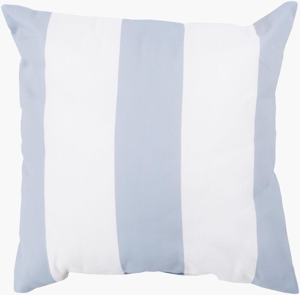 Surya Rain RG-161 Medium Gray;Off-White 20"L x 20"W Fabric