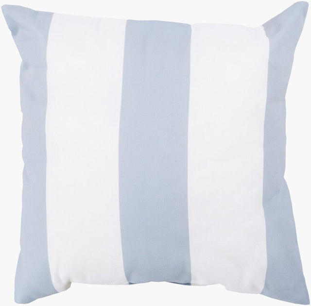 Surya Rain RG-161 Medium Gray;Off-White 20"L x 20"W Fabric