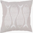 Surya Rain RG-170 Off-White;Taupe 20"L x 20"W Fabric