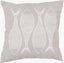 Surya Rain RG-170 Off-White;Taupe 20"L x 20"W Fabric