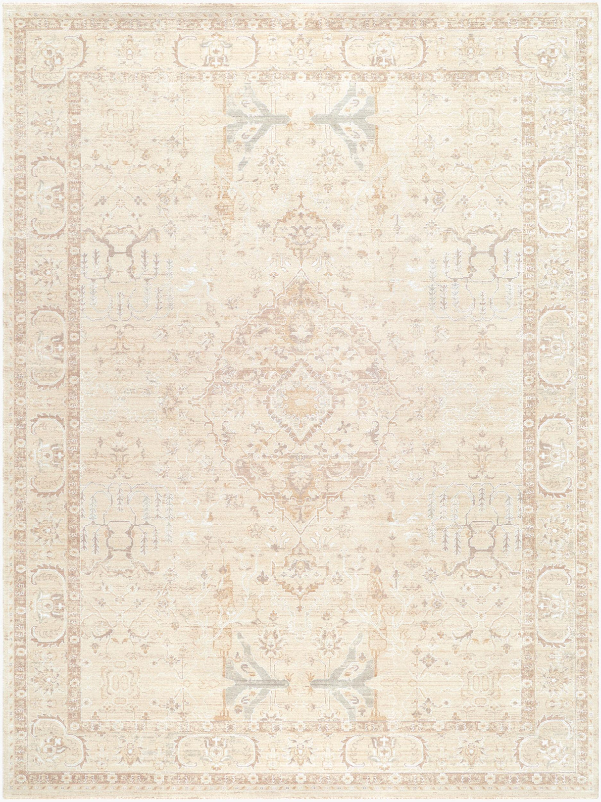 Livabliss The Vintage Edit RZVE-2300 6'7" x 9'6" Machine Woven Rug