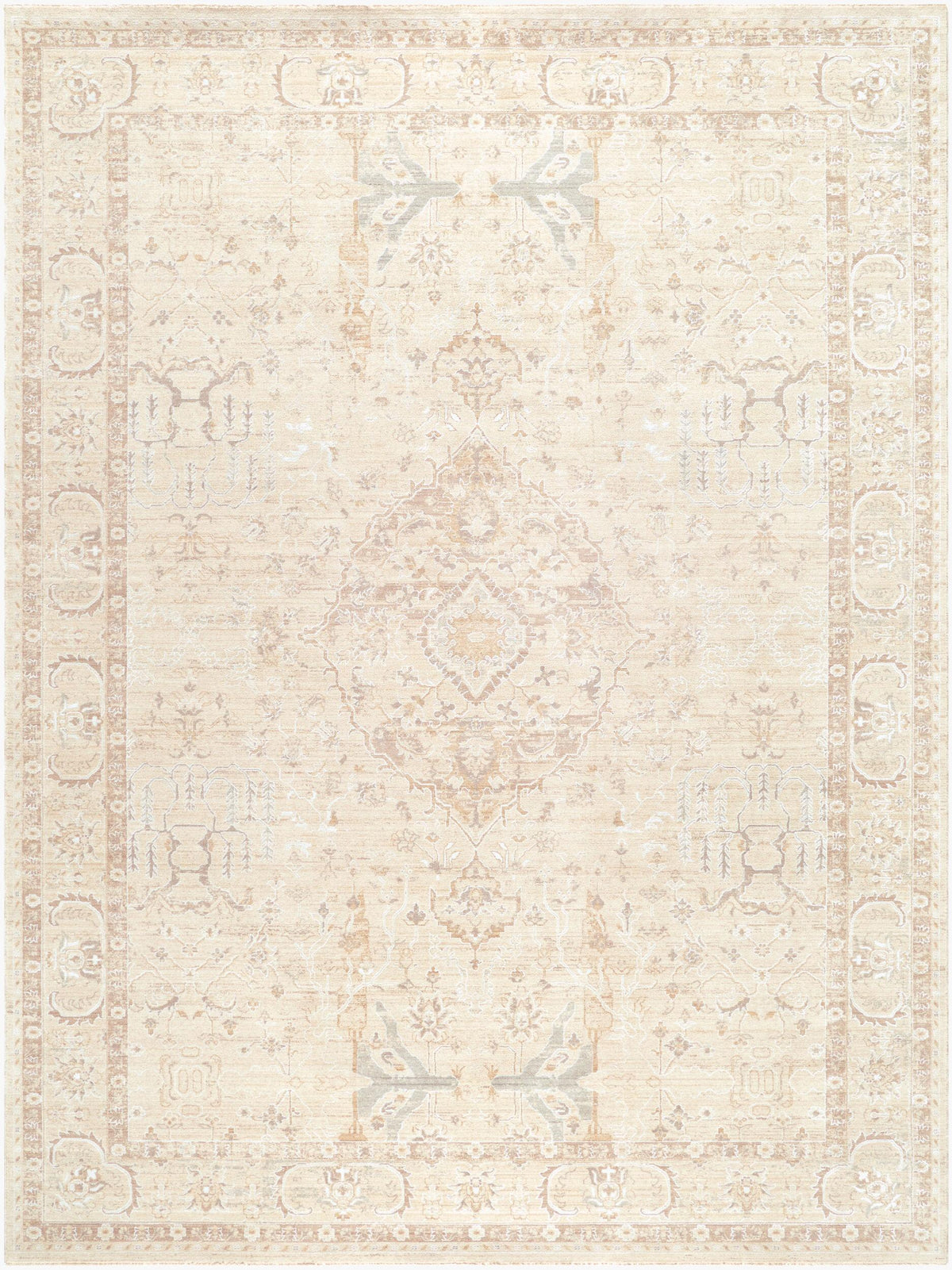 Livabliss The Vintage Edit RZVE-2300 5' x 7'5" Machine Woven Rug