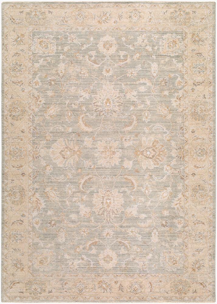 Surya The Vintage Edit RZVE-2303 Cream;Light Beige;Medium Gray;Sage;Seafoam;Tan 5' x 7'5" Rug