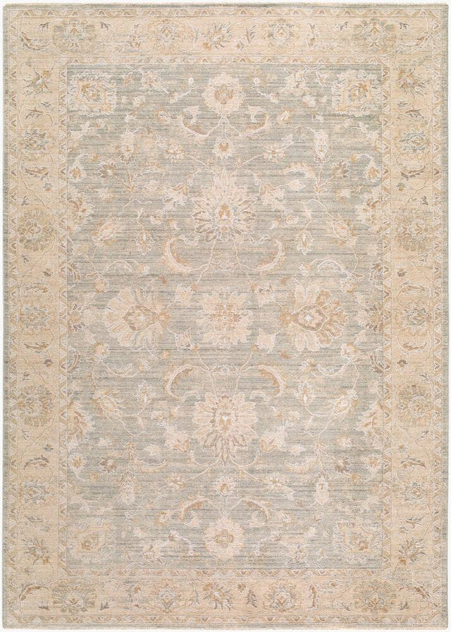 Surya The Vintage Edit RZVE-2303 Cream;Light Beige;Medium Gray;Sage;Seafoam;Tan 5' x 7'5" Rug