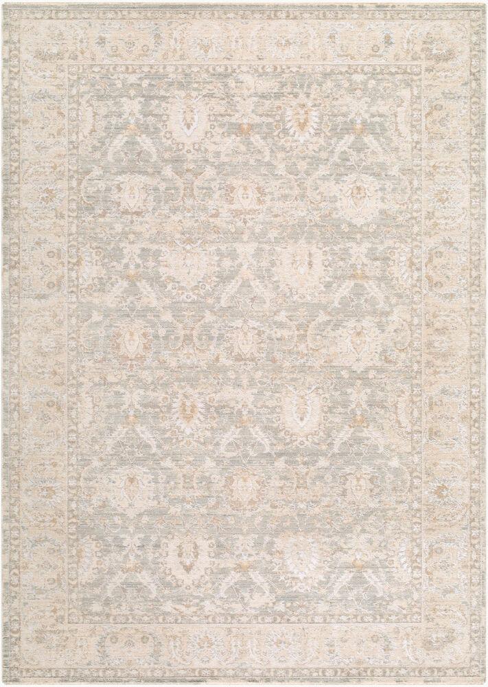 Surya The Vintage Edit RZVE-2305 Cream;Light Beige;Medium Gray;Sage;Seafoam;Tan 5' x 7'5" Rug