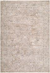Surya Seclusion SCN-2305 Charcoal;Cream;Gray;Light Beige;Light Brown;Light Gray;Tan 5' x 7'5" Rug