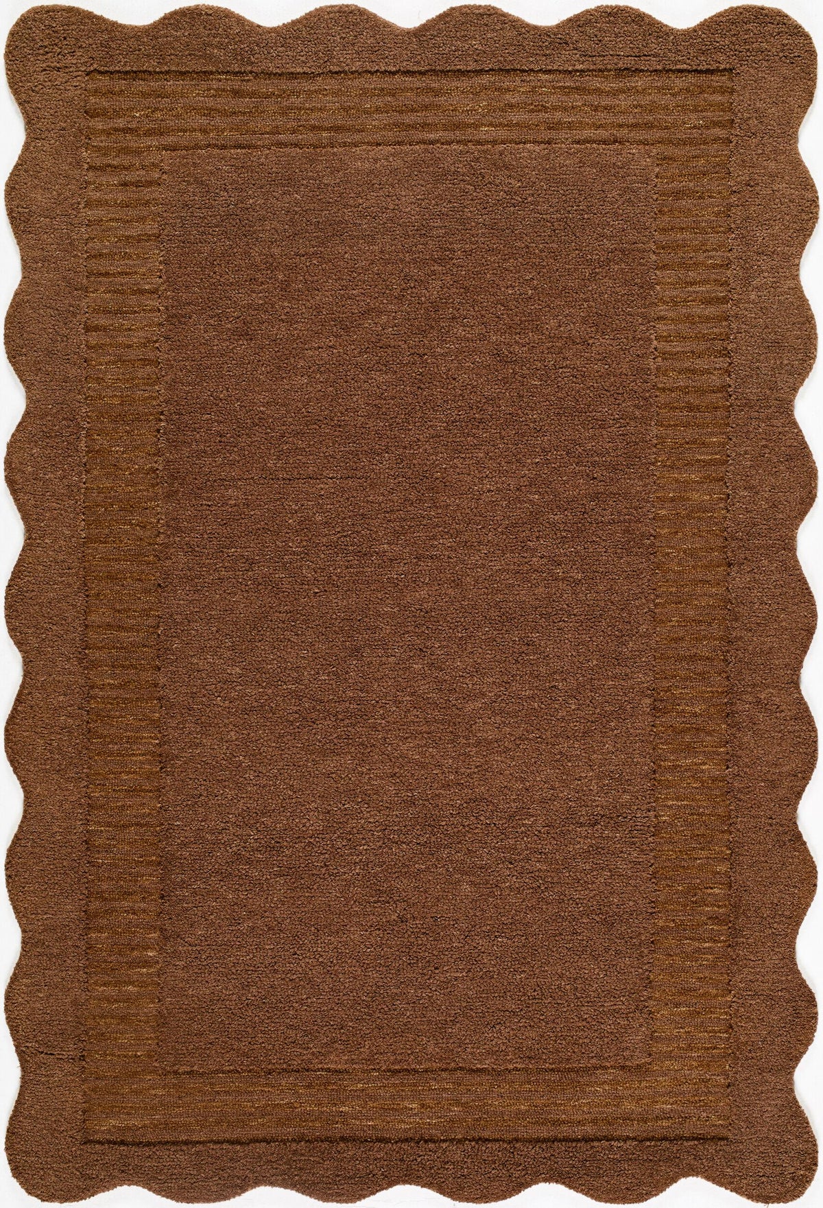 Livabliss Scalloped SCP-2306 2' x 3' Handmade Rug