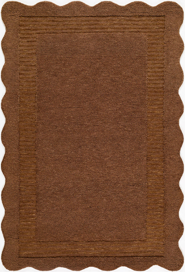 Livabliss Scalloped SCP-2306 6' x 9' Handmade Rug