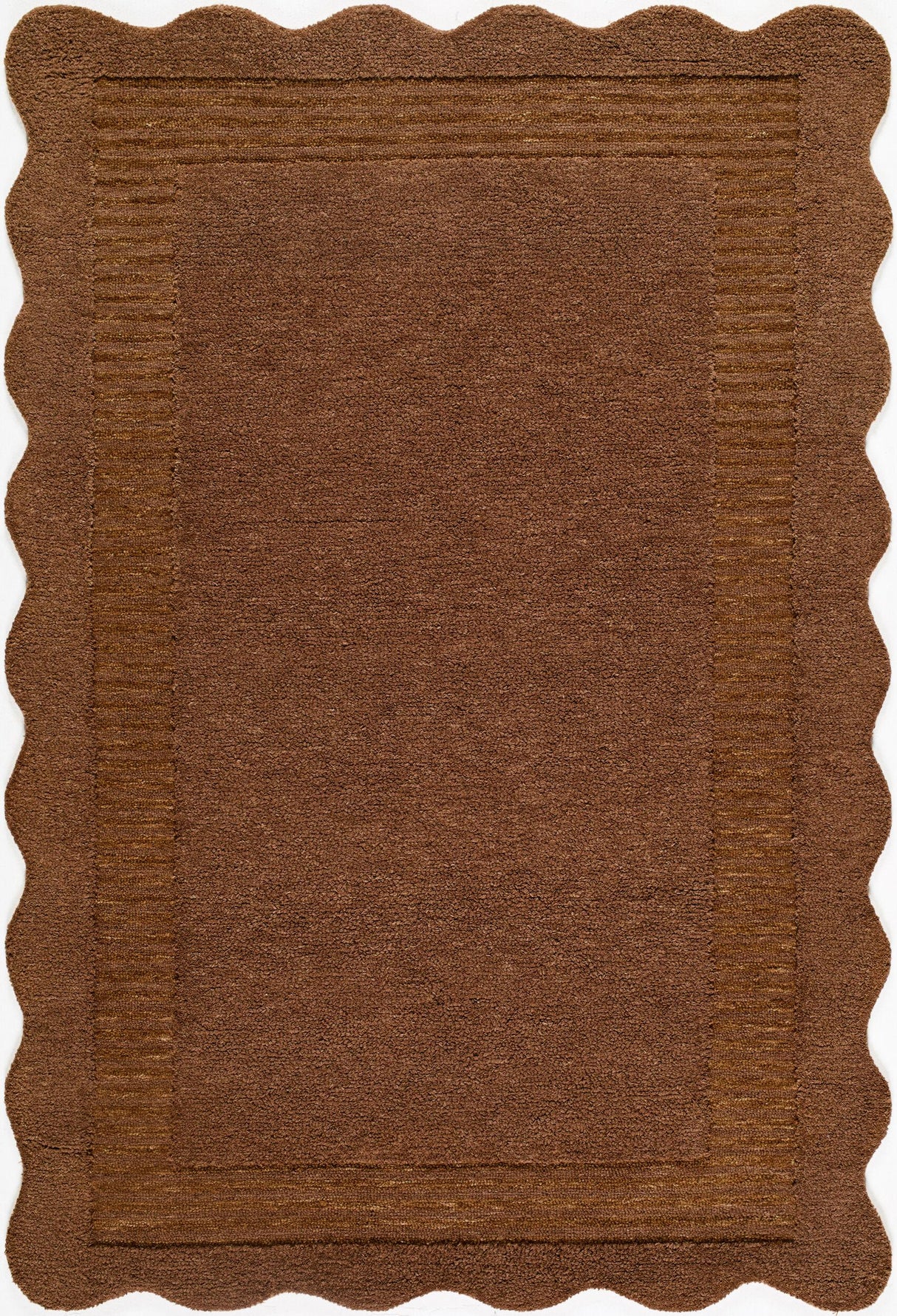 Livabliss Scalloped SCP-2306 8' x 10' Handmade Rug