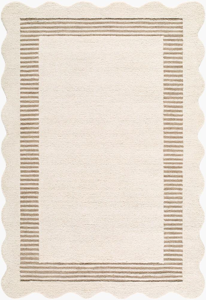 Surya Scalloped SCP-2307  3'6" x 5'6" Rug