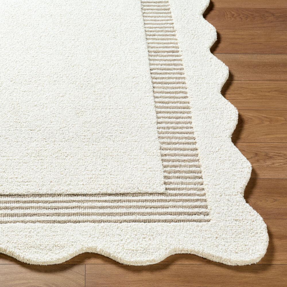 Surya Scalloped SCP-2307  3'6" x 5'6" Rug