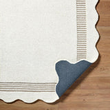 Surya Scalloped SCP-2307  6' x 9' Rug