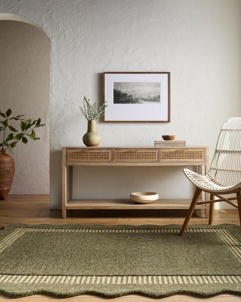 Surya Scalloped SCP-2308  3'6" x 5'6" Rug