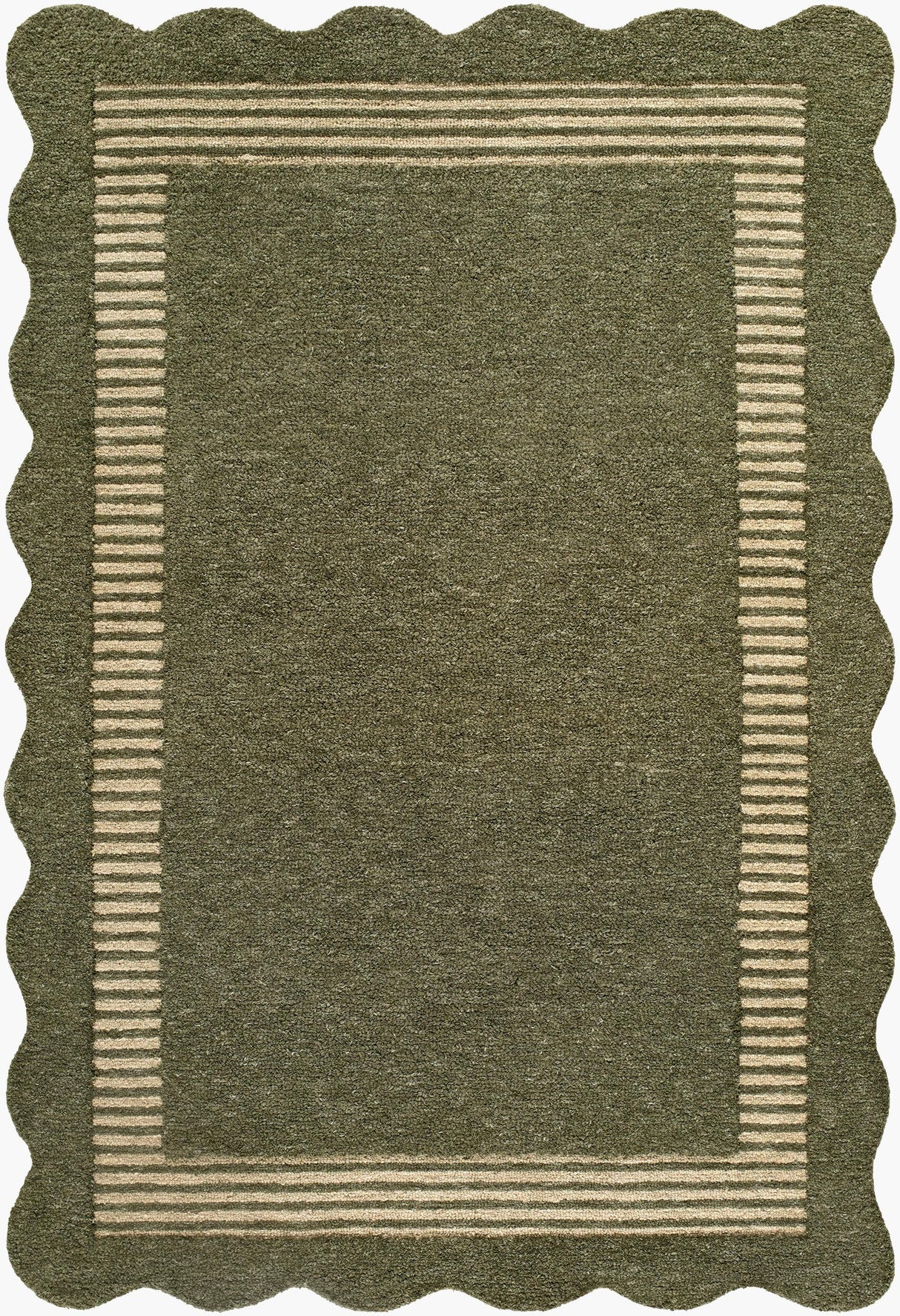 Livabliss Scalloped SCP-2308 9' x 12' Handmade Rug