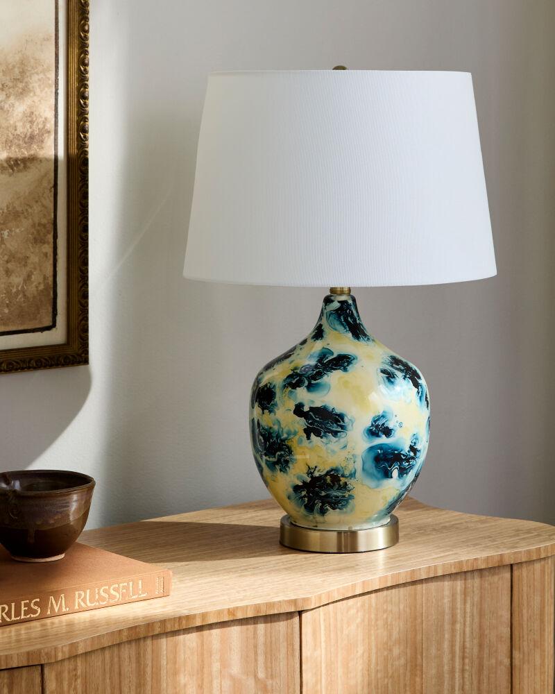 Livabliss Snicarte SNR-004 24"H x 15"W x 15"D Table Lighting