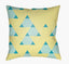 Surya Scandanavian SN-010 Aqua;Grass Green;Seafoam 18"L x 18"W Fabric