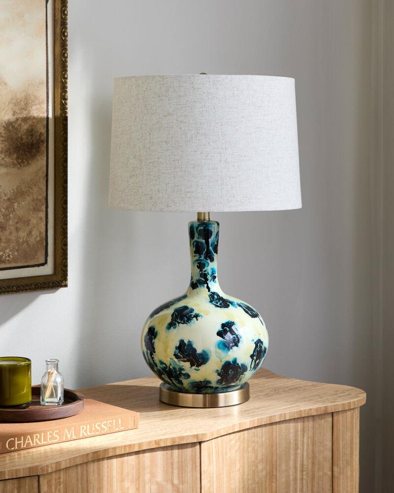 Livabliss Snicarte SNR-013 26"H x 15"W x 15"D Table Lighting