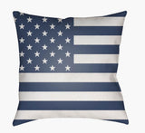 Surya Americana SOL-003  18"L x 18"W Fabric