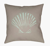 Surya Shells II SOL-028  18"L x 18"W Fabric