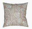 Surya Shells III SOL-033  18"L x 18"W Fabric