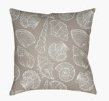 Livabliss Shells III SOL-033 18"L x 18"W Pillow
