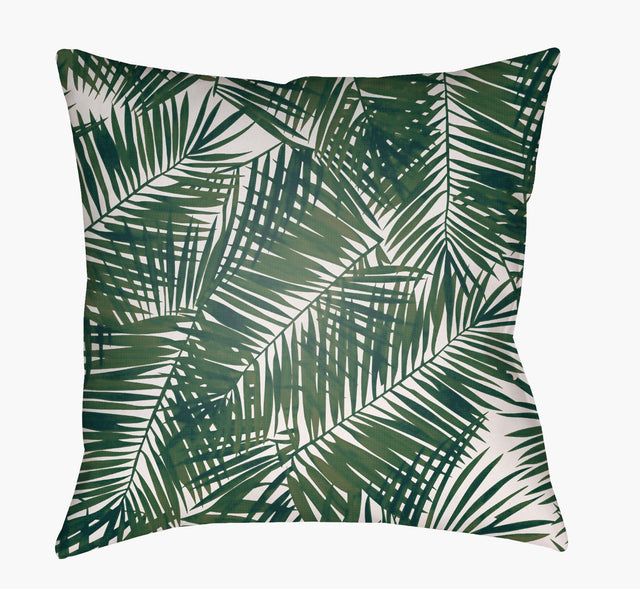 Livabliss Fern Leaf SOL-040 20"L x 20"W Pillow