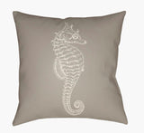 Surya Seahorse SOL-056  20"L x 20"W Fabric