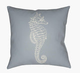 Surya Seahorse SOL-058  18"L x 18"W Fabric