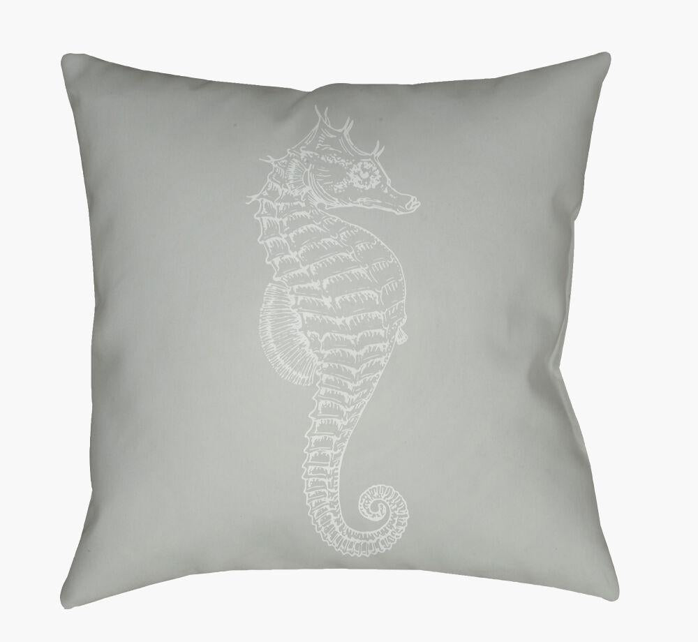 Surya Seahorse SOL-059  18"L x 18"W Fabric