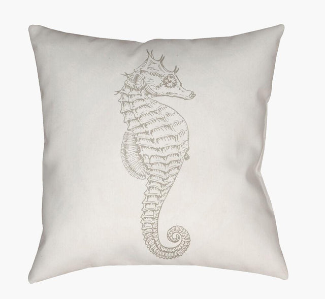 Surya Seahorse SOL-060  20"L x 20"W Fabric