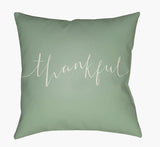 Livabliss Thankful THANK-004 20"L x 20"W Pillow