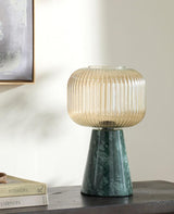 Surya Talmera TLMR-001 16"H x 10"W x 10"D Table Lighting
