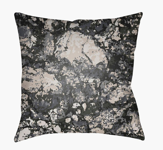 Surya Textures TX-022 Black;Blue;Ink Blue 20"L x 20"W Fabric