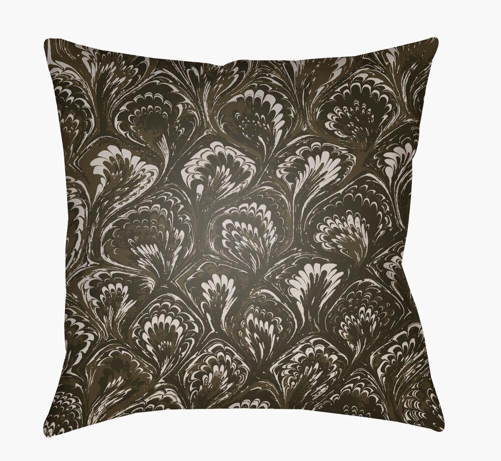 Surya Textures TX-023 Dark Green 18"L x 18"W Fabric