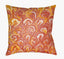 Surya Textures TX-027 Ice Blue;Orange;Red 20"L x 20"W Fabric