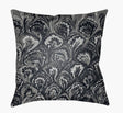 Surya Textures TX-029 Black;Blue;Pale Blue 18"L x 18"W Fabric