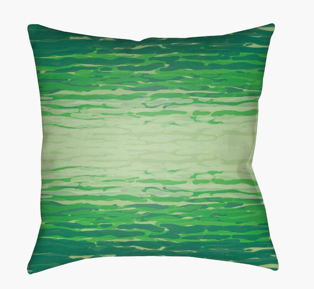 Surya Textures TX-068 Emerald;Green;Light Green 22"L x 22"W Fabric