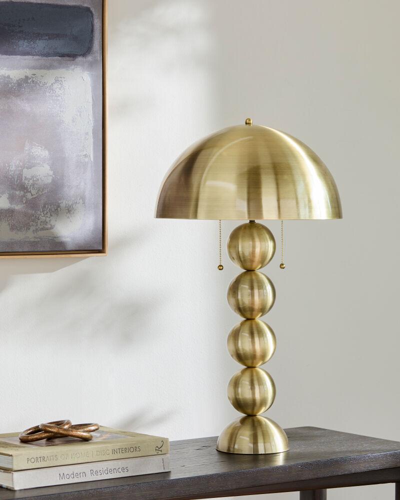 Surya Vellon VLON-002 27"H x 15"W x 15"D Table Lighting