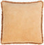 Surya Washed Cotton Velvet WCV-001 Camel 18"L x 18"W Fabric