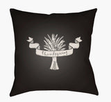 Livabliss Wheat WHEAT-002 18"L x 18"W Pillow