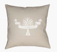 Livabliss Wheat WHEAT-003 18"L x 18"W Pillow