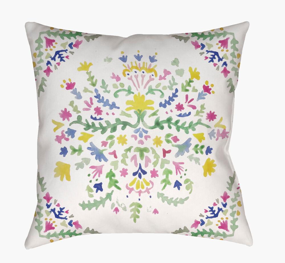 Surya Spanish Patchwork WMAYO-009  18"L x 18"W Fabric