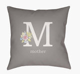 Surya Mother WMOM-012  18"L x 18"W Fabric