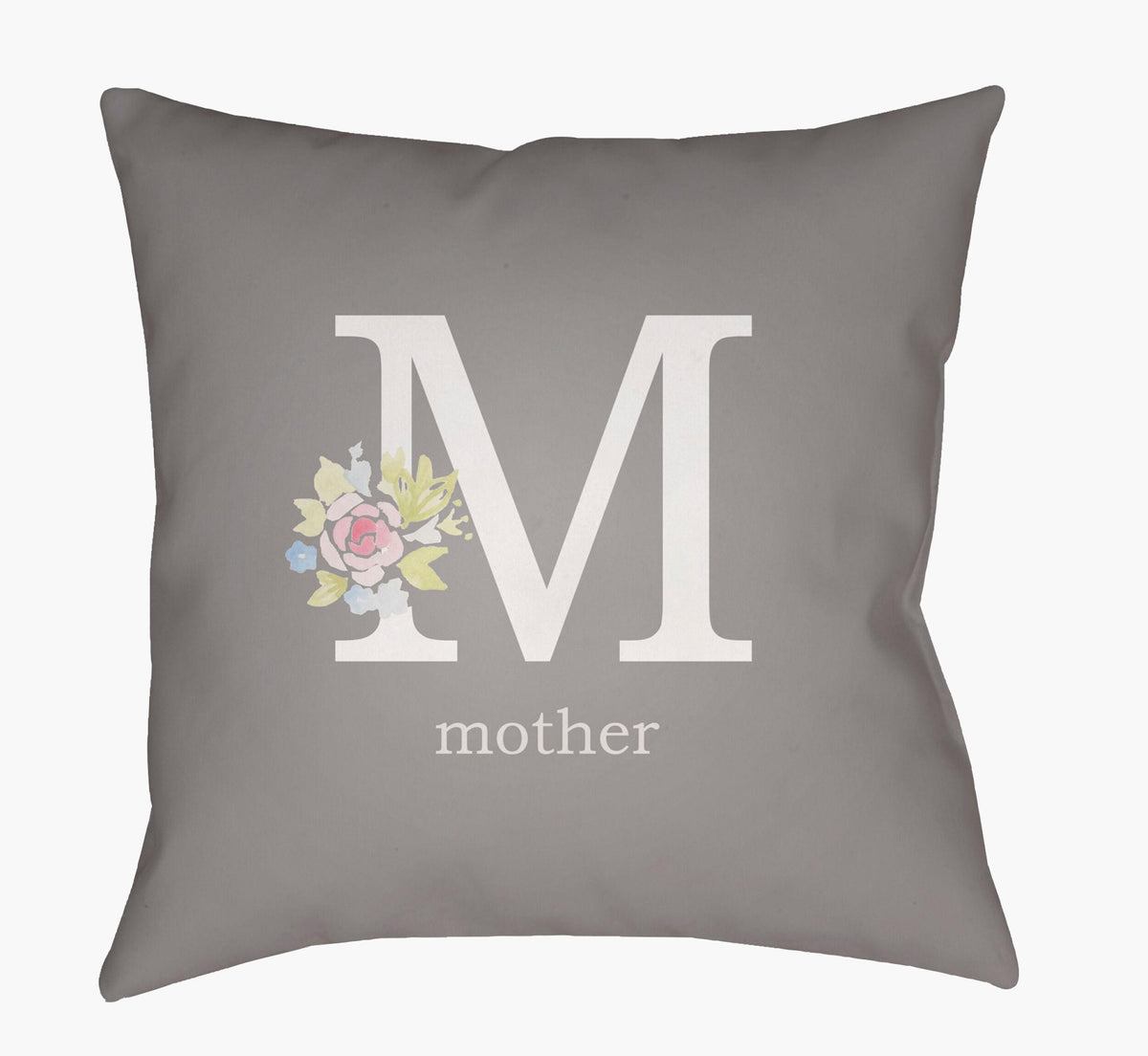 Livabliss Mother WMOM-012 18"L x 18"W Pillow