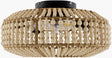 Livabliss Windora WRA-006 20"L x 20"W x 10"H Ceiling Lighting