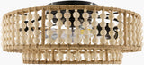 Livabliss Windora WRA-007 20"L x 20"W x 9"H Ceiling Lighting