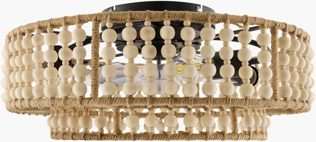 Livabliss Windora WRA-007 20"L x 20"W x 9"H Ceiling Lighting